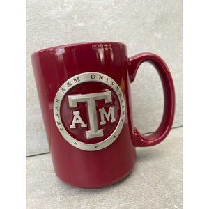 Texas A&M Aggies Coffee Cup Mug Heritage Metalworks Pewter Ceramic